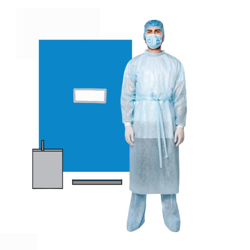 Комплект хірургічного одягу та покриття для лапаротомії №1, стерильний, одноразового використання ,ТМ «АХІЛЛ»